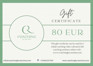 Online individual coaching classes